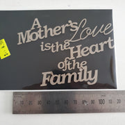 2CRAFTY  Chip Board -A Mothers Love